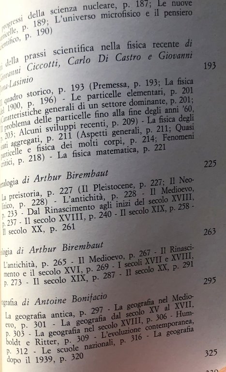 LE SCIENZE DELL'UOMO. LE SCIENZE DEL MONDO FISICO. (STORIA DELLA …