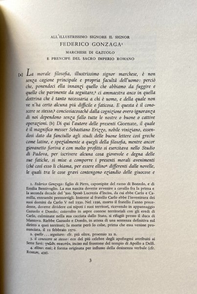 LE SEI GIORNATE. A CURA DI RENZO BRAGANTINI