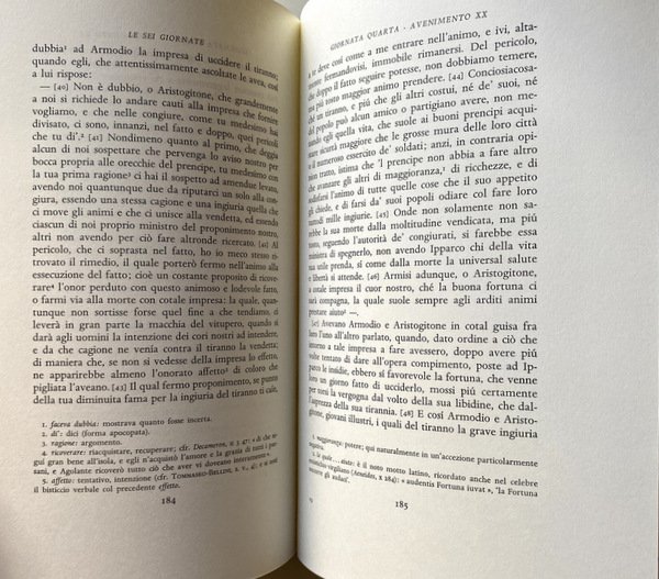 LE SEI GIORNATE. A CURA DI RENZO BRAGANTINI
