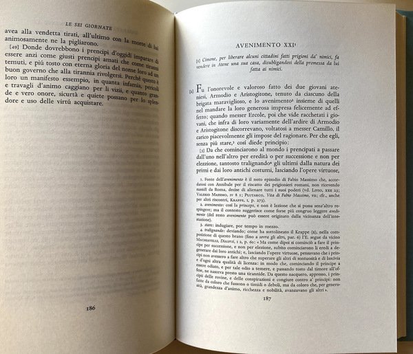 LE SEI GIORNATE. A CURA DI RENZO BRAGANTINI