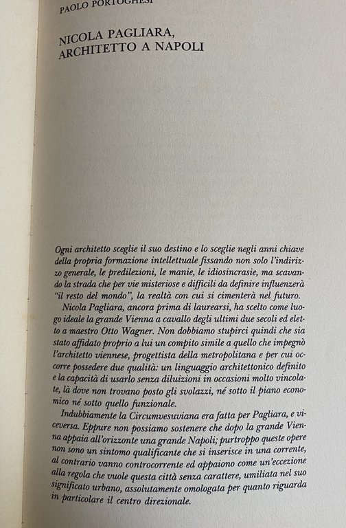 LE STAZIONI DI NICOLA PAGLIARA A NAPOLI. CON UNA NOTA …
