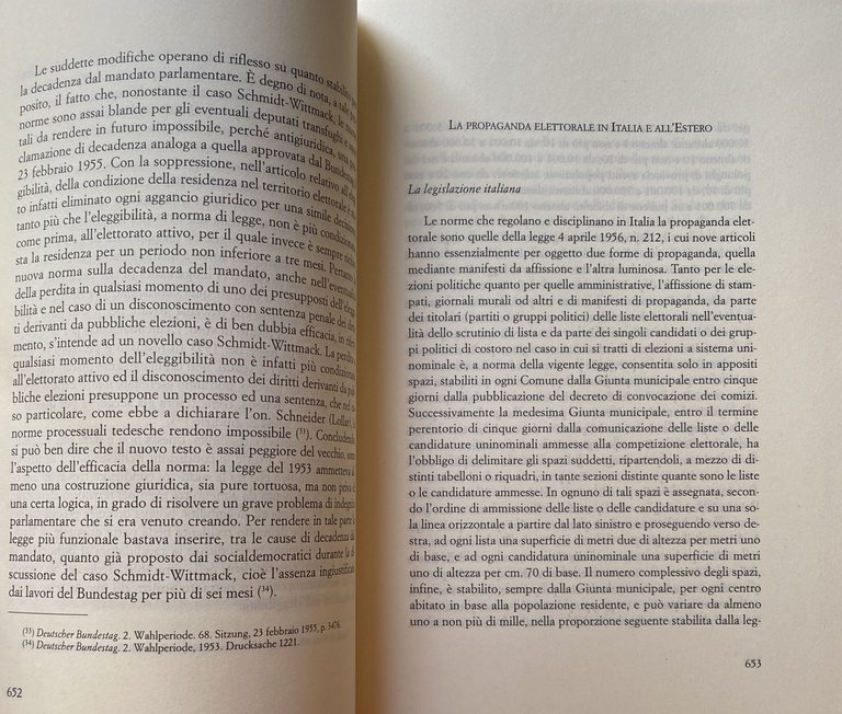 LE TECNICHE DELLA RAPPRESENTANZA. CINQUANT'ANNI DI RICERCHE SUL DIRITTO ELETTORALE …