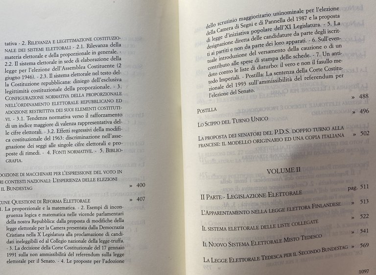 LE TECNICHE DELLA RAPPRESENTANZA. CINQUANT'ANNI DI RICERCHE SUL DIRITTO ELETTORALE …