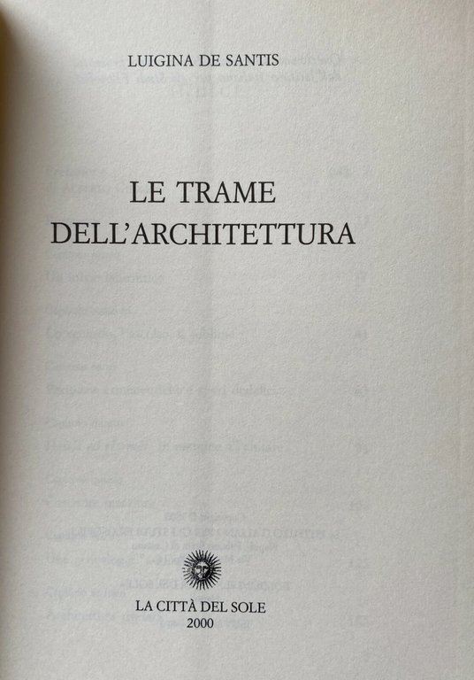 LE TRAME DELL'ARCHITETTURA | Immagine Gallery 4