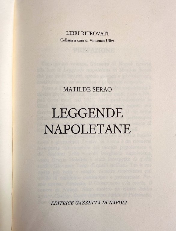 LEGGENDE NAPOLETANE | Immagine Gallery 7