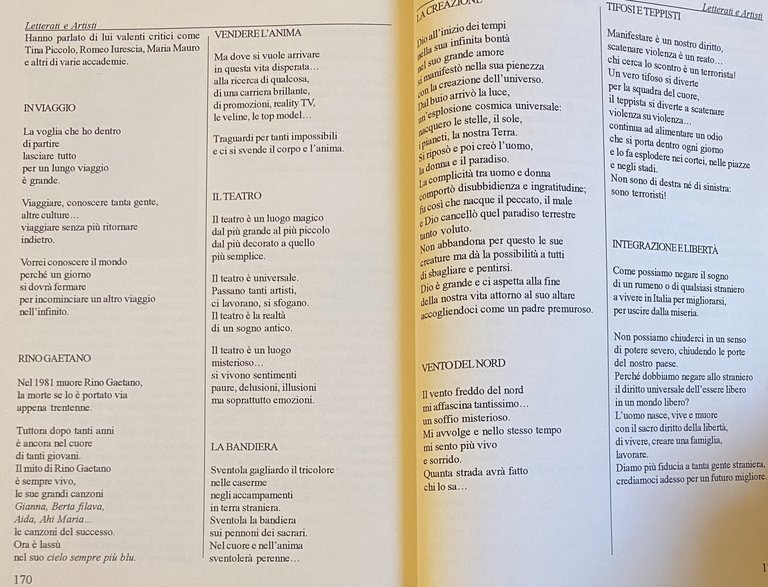 LETTERATI E ARTISTI. NUOVI ESEMPI CULTURALI A FINI DIDATTICI