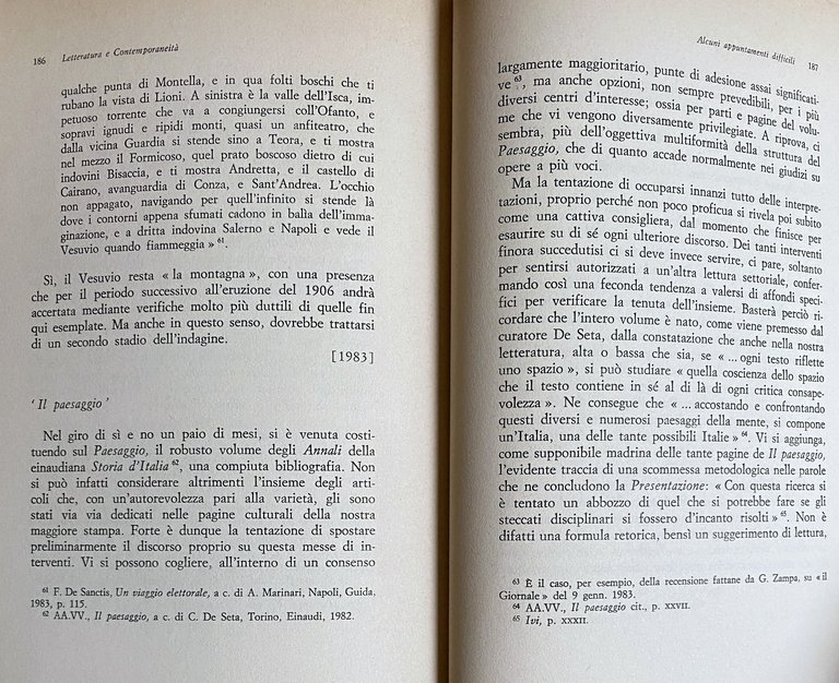 LETTERATURA E CONTEMPORANEITÀ