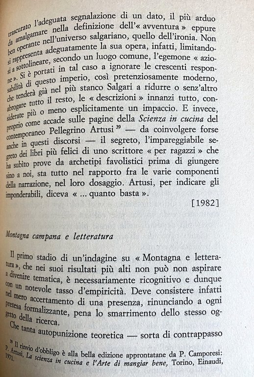 LETTERATURA E CONTEMPORANEITÀ