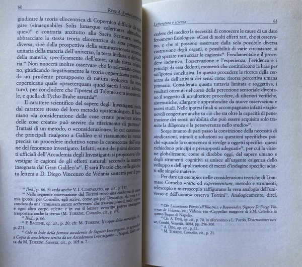 LETTERATURA E SCIENZA. GREGORIO CALOPRESE TEORICO E CRITICO DELLA LETTERATURA