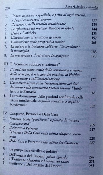 LETTERATURA E SCIENZA. GREGORIO CALOPRESE TEORICO E CRITICO DELLA LETTERATURA