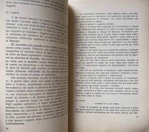 LETTERATURA LATINA