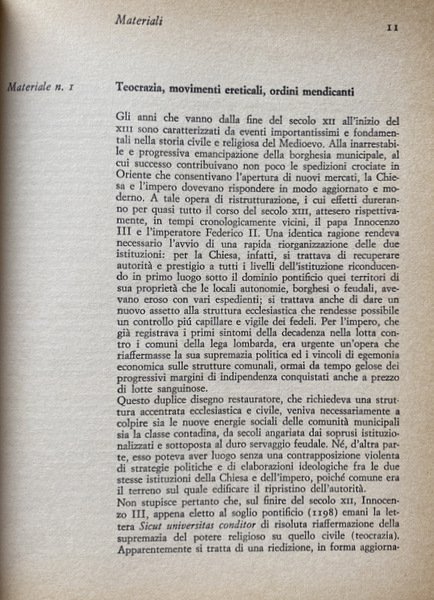 LETTERATURA RELIGIOSA E SOCIETÀ DEL MEDIOEVO. DA FRANCESCO E IACOPONE …