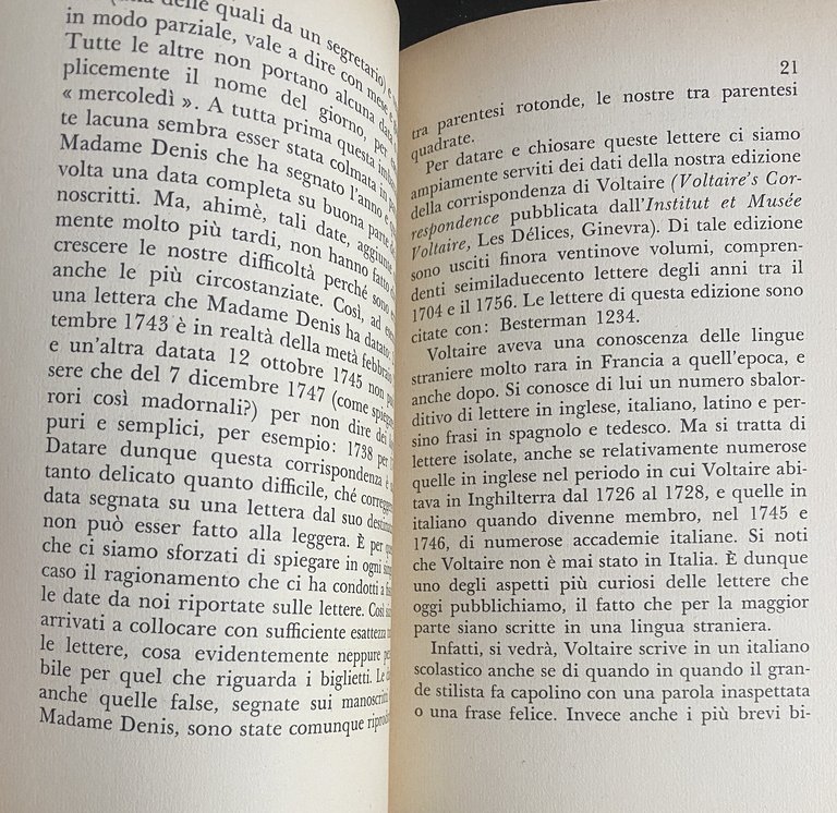 LETTERE D'AMORE DI VOLTAIRE ALLA NIPOTE.