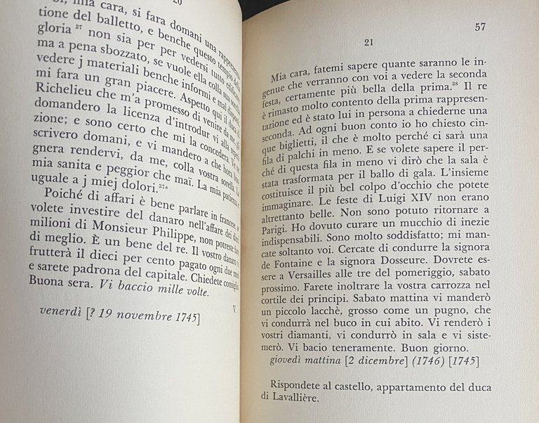LETTERE D'AMORE DI VOLTAIRE ALLA NIPOTE.