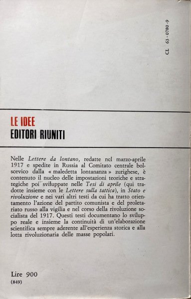 LETTERE DA LONTANO. A CURA DI IGNAZIO AMBROGIO