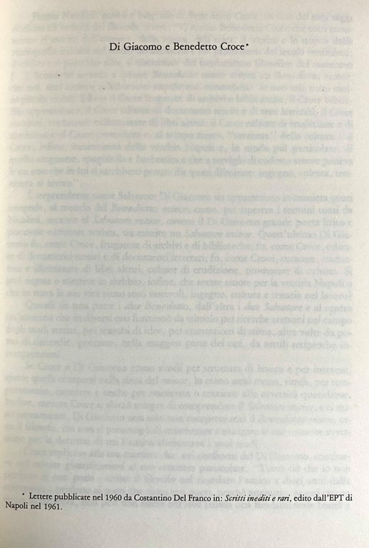LETTERE DA NAPOLI. SALVATORE DI GIACOMO E I RAPPORTI CON …