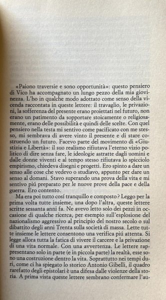 LETTERE DELLA GIOVINEZZA. DAL CARCERE 1935-1943. A CURA DI FEDERICA …