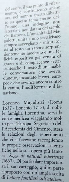 LETTERE FAMILIARI. A CURA DI GIUSEPPE MARCHETTI
