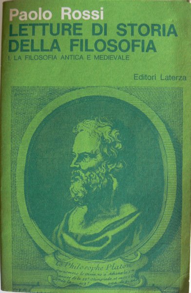 LETTURE DI STORIA DELLA FILOSOFIA VOL. 1 LA FILOSOFIA ANTICA …