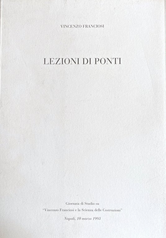 LEZIONI DI PONTI