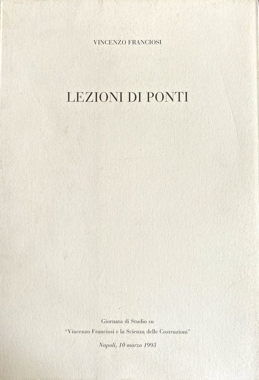 LEZIONI DI PONTI