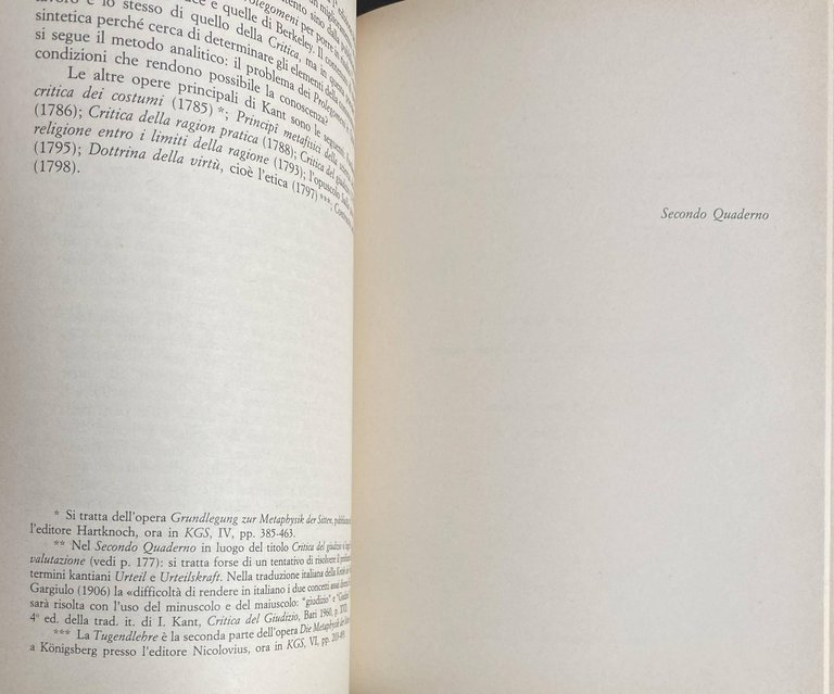 LEZIONI SU KANT DI FELICE TOCCO. STUDIO ED EDIZIONE