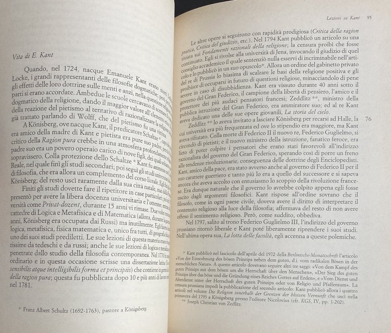 LEZIONI SU KANT DI FELICE TOCCO. STUDIO ED EDIZIONE