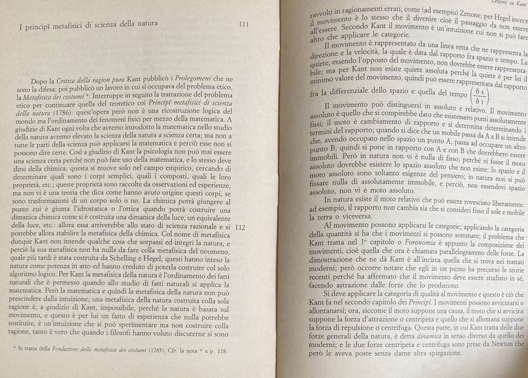 LEZIONI SU KANT DI FELICE TOCCO. STUDIO ED EDIZIONE