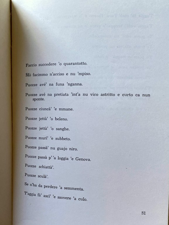 LI DITTI ANTICHI DE LO POPOLO NAPULITANO OVVERO ANTIQUUM BREVIARIUM …