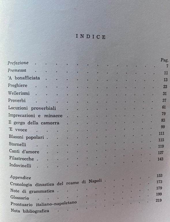 LI DITTI ANTICHI DE LO POPOLO NAPULITANO OVVERO ANTIQUUM BREVIARIUM …