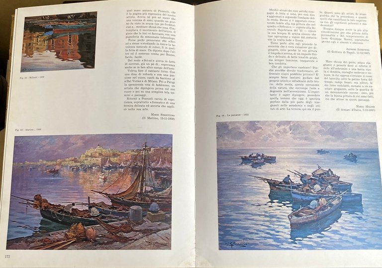 LINEA FIGURATIVA NAPOLETANA 1930-1980. (Eugenio Viti, Luigi Crisconio Gennaro Villani, …