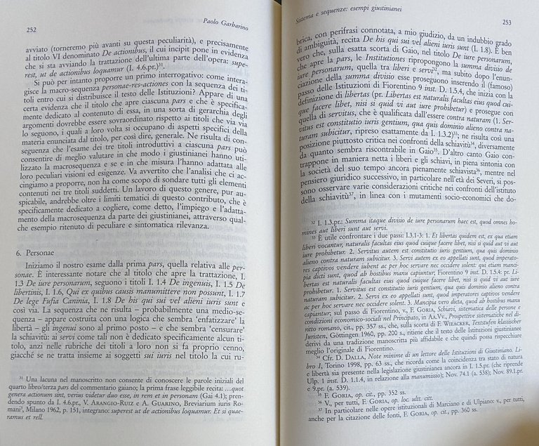 LINGUAGGIO E SISTEMATICA NELLA PROSPETTIVA DI UN ROMANISTA. ATTI DELLA …