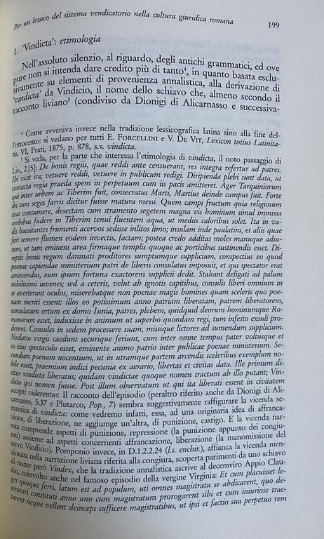LINGUAGGIO E SISTEMATICA NELLA PROSPETTIVA DI UN ROMANISTA. ATTI DELLA …