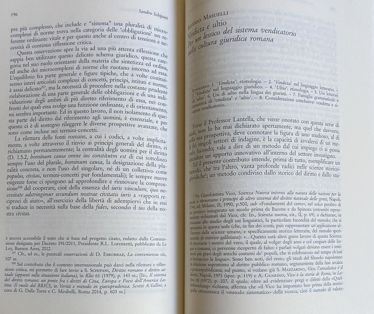 LINGUAGGIO E SISTEMATICA NELLA PROSPETTIVA DI UN ROMANISTA. ATTI DELLA …