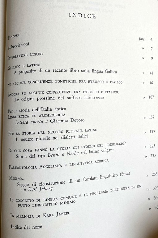 LINGUISTICA AL BIVIO. RACCOLTA DI SAGGI.