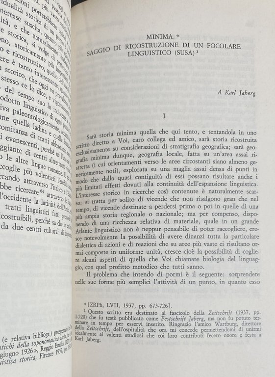 LINGUISTICA AL BIVIO. RACCOLTA DI SAGGI.