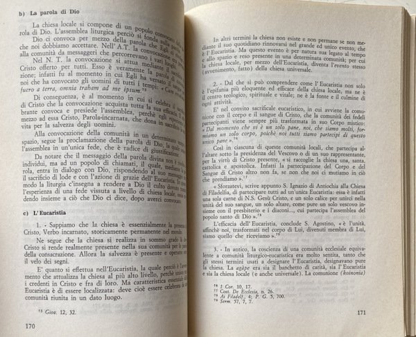 LITURGIA. LINEE DI FONDAMENTO TEOLOGICO-PASTORALE