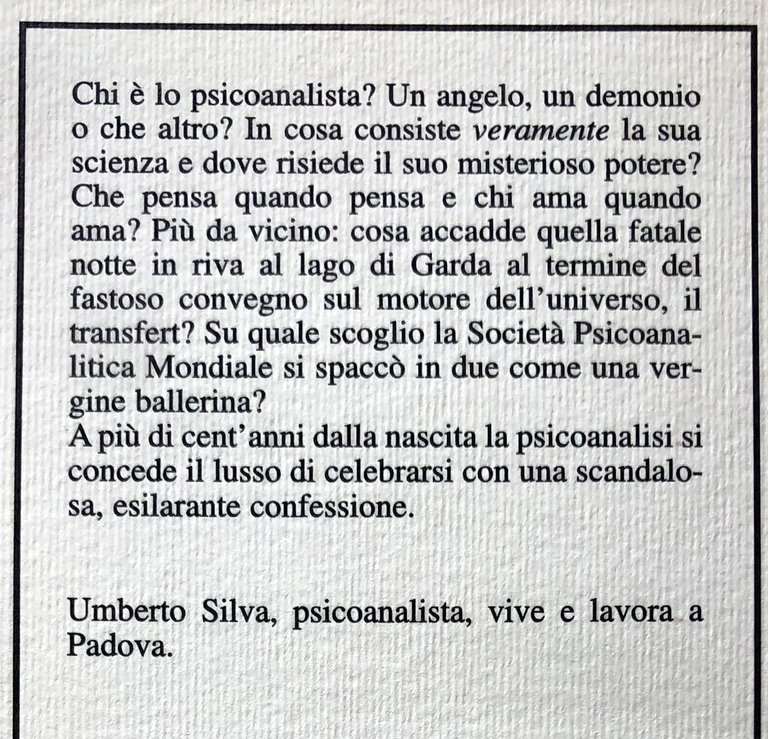 LO PSICOANALISTA | Immagine Gallery 2