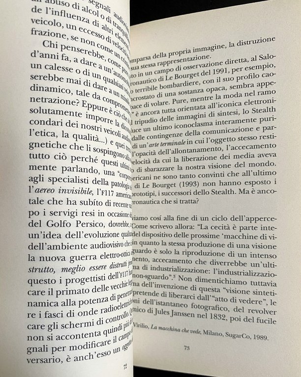 LO SCHERMO E L'OBLIO