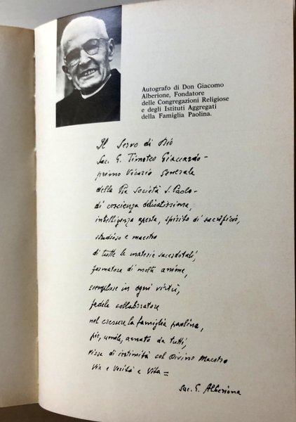 LO SPIRITO DI DON GIACCARDO. (LO SPIRITO DEL SERVO DI …