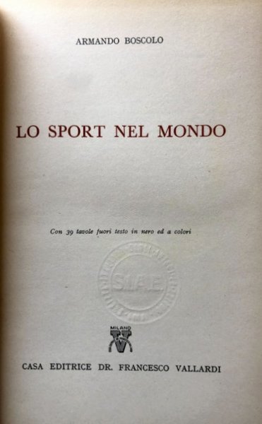 LO SPORT NEL MONDO