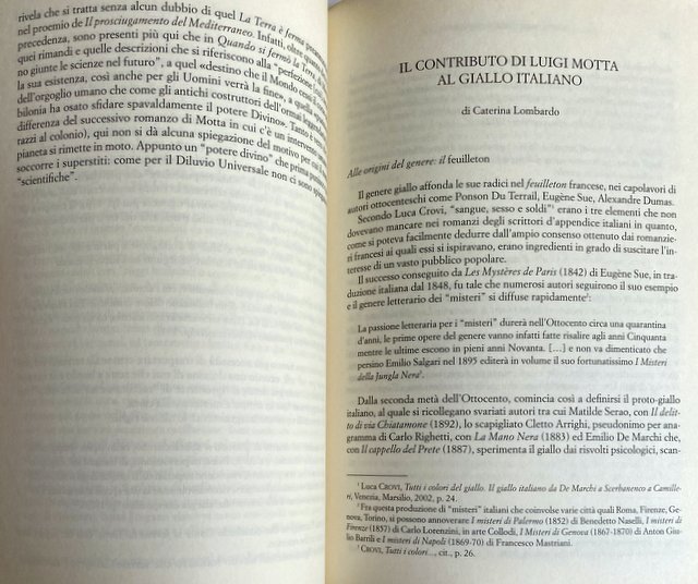 LUIGI MOTTA, SCRITTORE D'AVVENTURE (1881-1955)