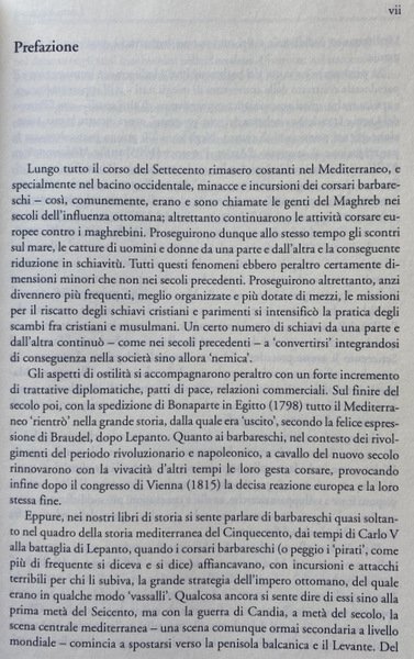 LUMI E CORSARI. EUROPA E MAGHREB NEL SETTECENTO