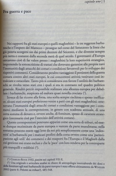 LUMI E CORSARI. EUROPA E MAGHREB NEL SETTECENTO