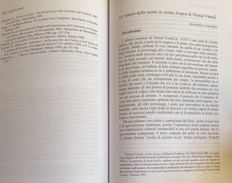 LUOGHI DEI MORTI (FISICI, RITUALI E METAFISICI) NELLE TRADIZIONI RELIGIOSE …