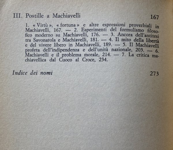 MACHIAVELLI