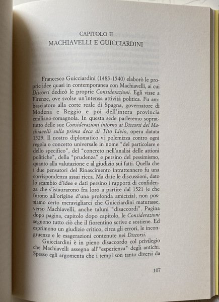 MACHIAVELLI FILOSOFO DELLA POLITICA