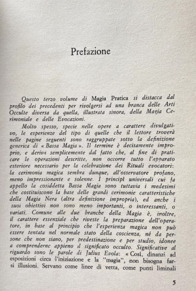 MAGIA PRATICA. VOLUME TERZO 3: IL GRANDE ALBERTO. LE MERAVIGLIE …