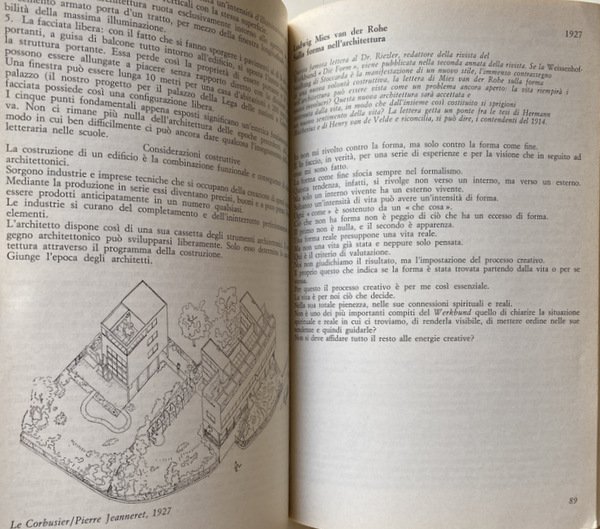 MANIFESTI E PROGRAMMI PER L'ARCHITETTURA DEL XX SECOLO