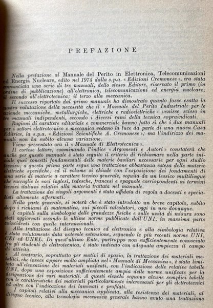 MANUALE DI ELETTROTECNICA. EDIZIONI SCIENTIFICHE